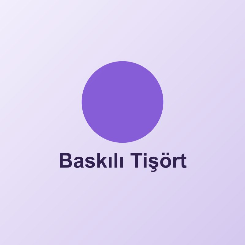 Baskılı Tişört