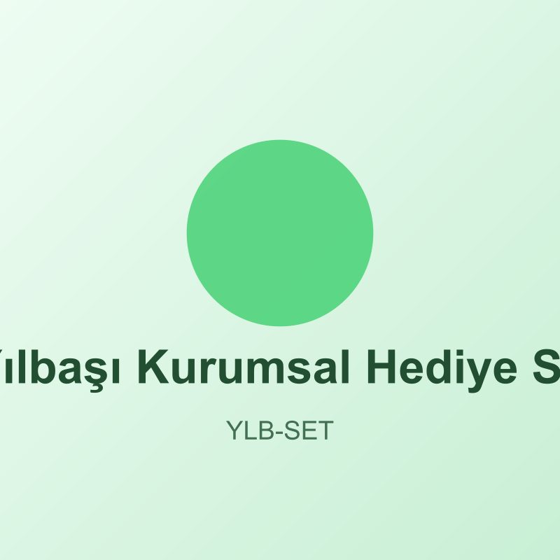 Yılbaşı Kurumsal Hediye Seti